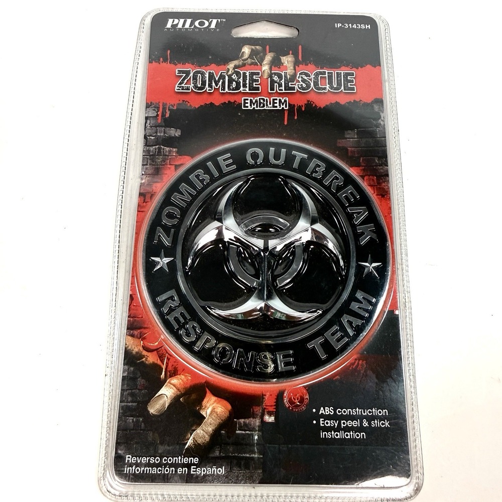 Pilot Zombie Rescue Emblem IP-3143SH Zombie Outbreak Response Team New